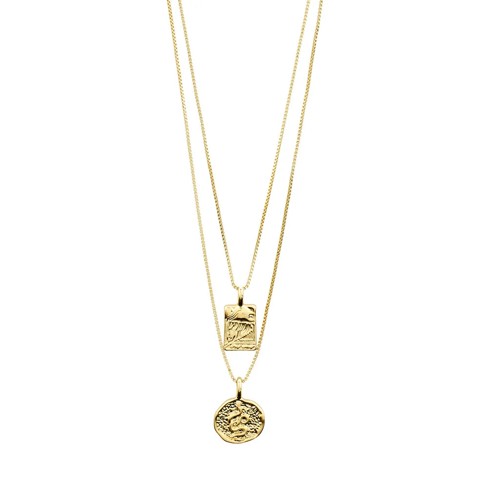 Valkyria Gold Plated Necklace