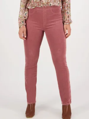 VASSALLI SLIM LEG FULL LENGTH WIDEWALE CORD