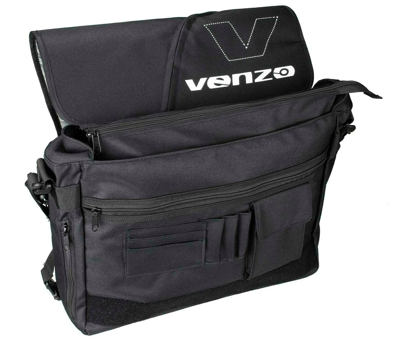 VENZO 600D Polyester Bike Bicycle Messenger Pannier Bag 12L