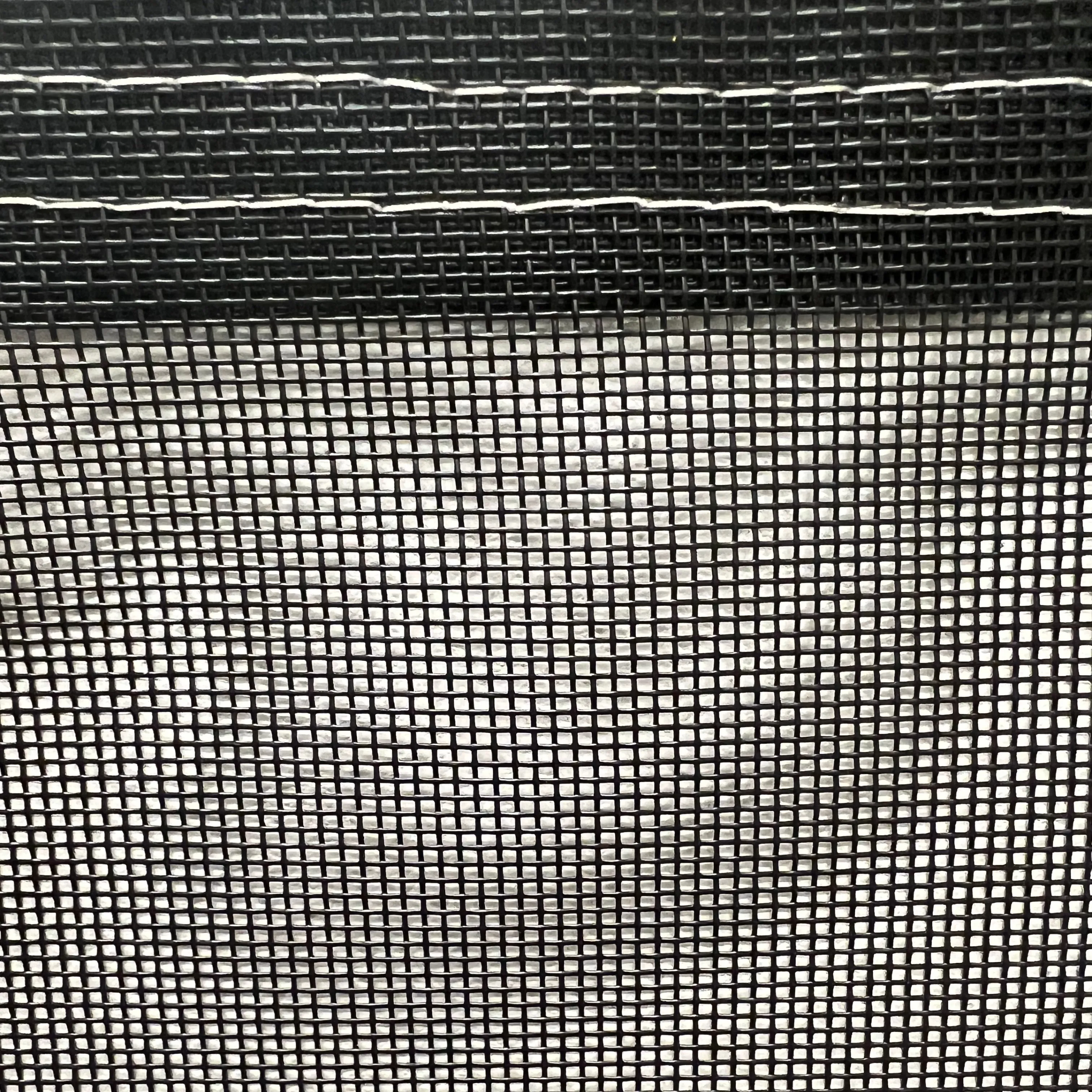 Vinyl Mesh Tarp - Black - 12' x 20'