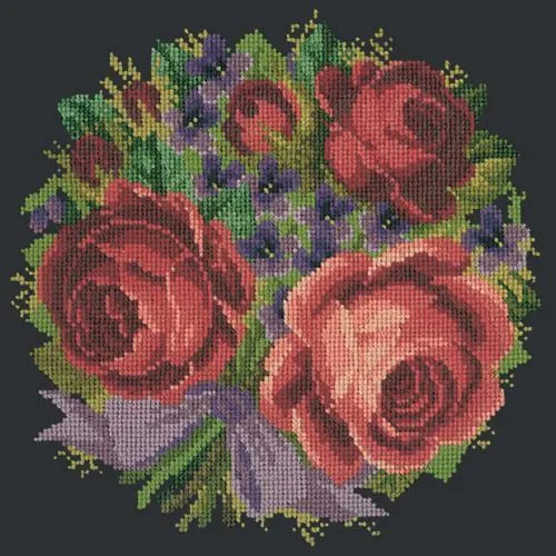 Violets and Roses