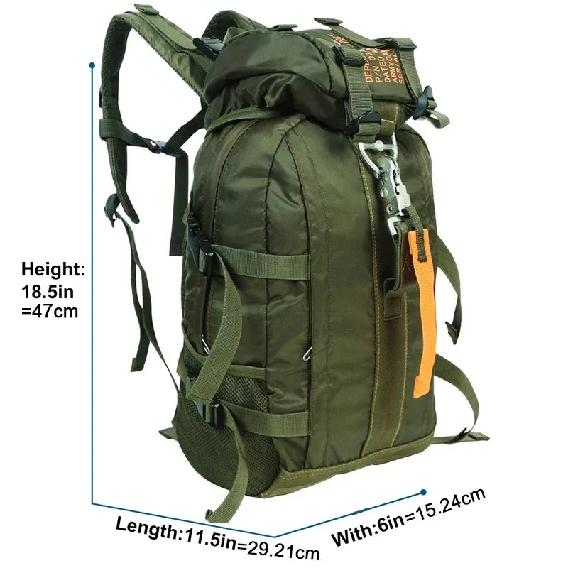 Waterproof Lightweight Hiking Backpack, Unisex Outdoor Daypack for Camping & Travel