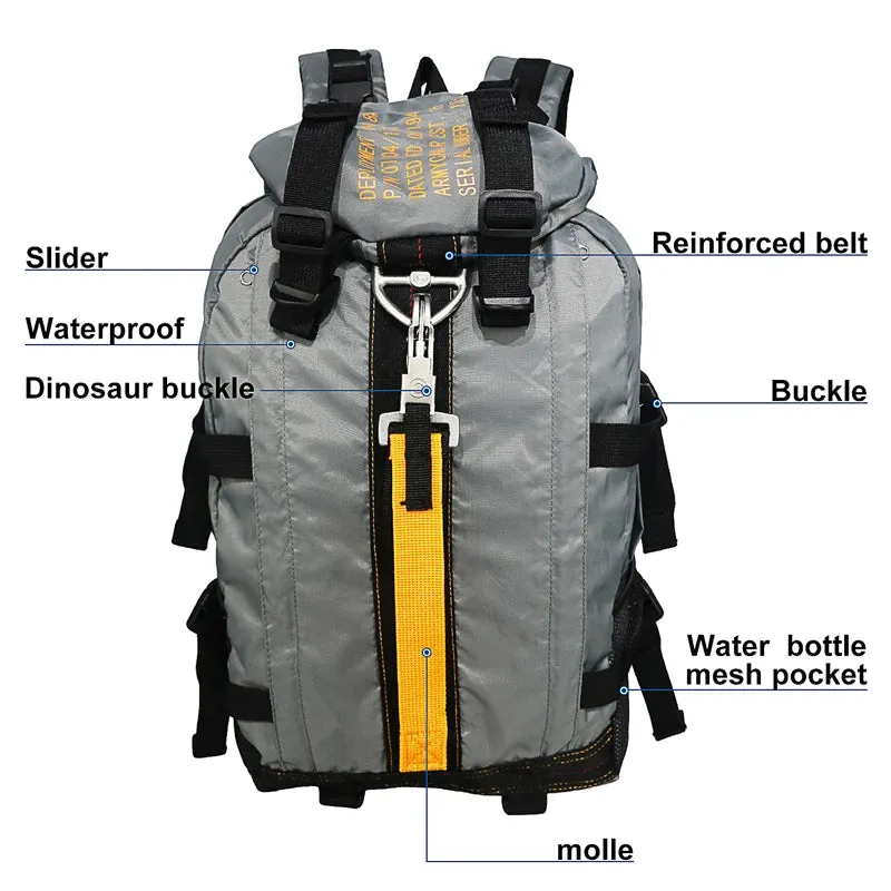 Waterproof Lightweight Hiking Backpack, Unisex Outdoor Daypack for Camping & Travel