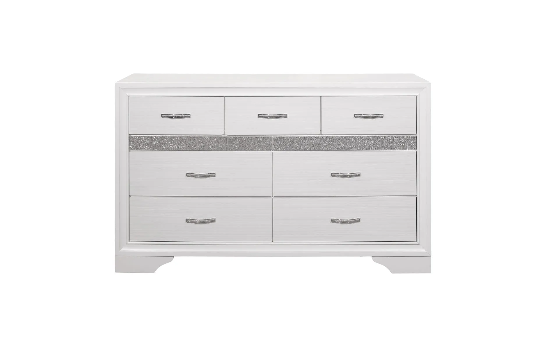 White Luster Bedroom Collection