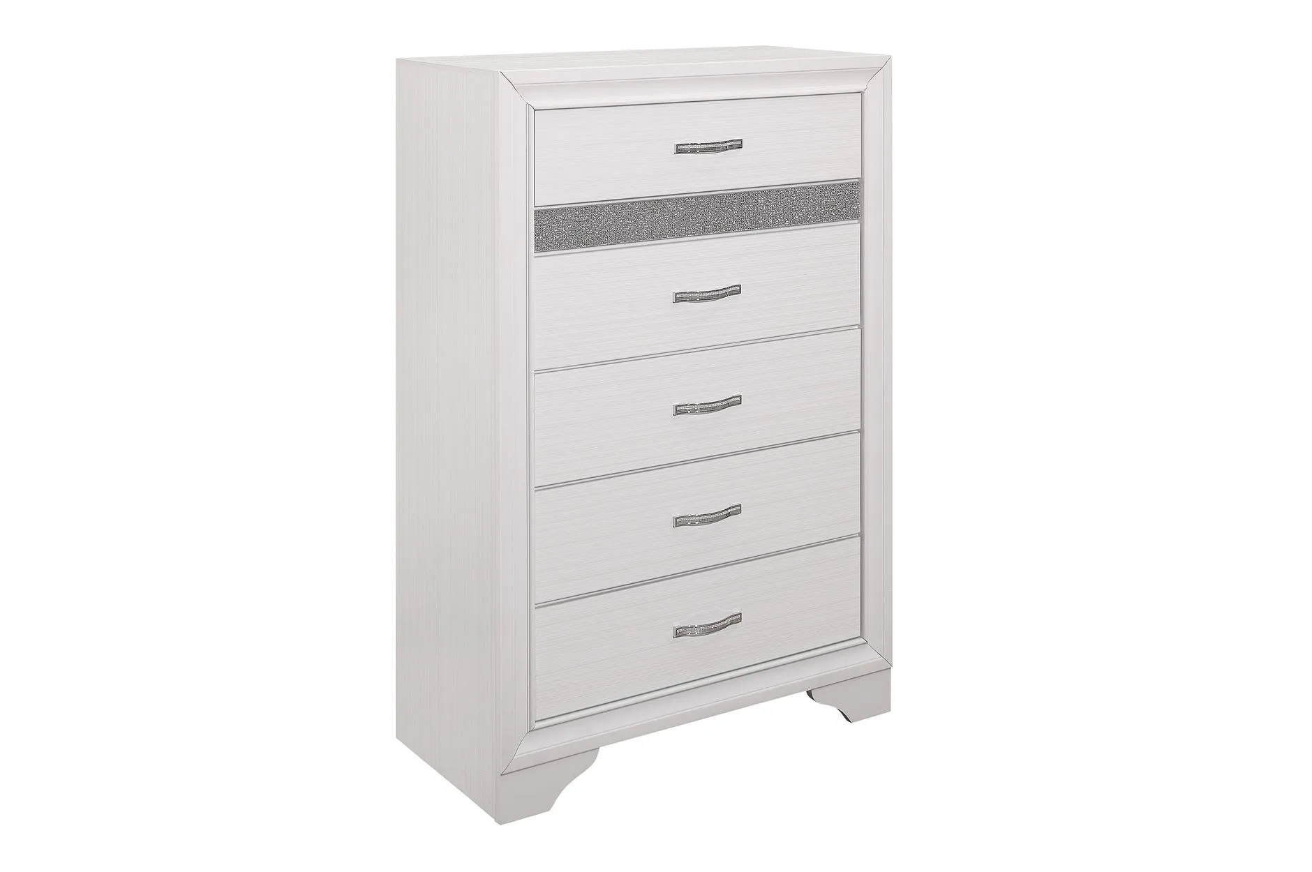 White Luster Bedroom Collection