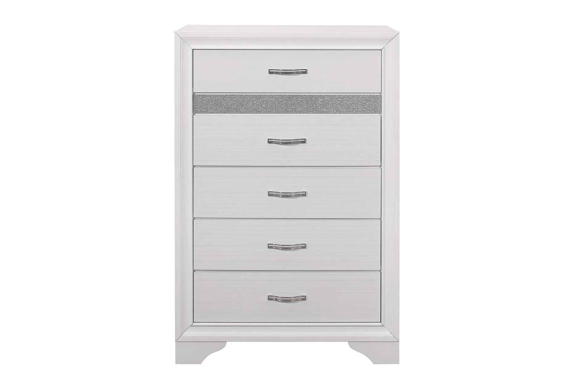 White Luster Bedroom Collection