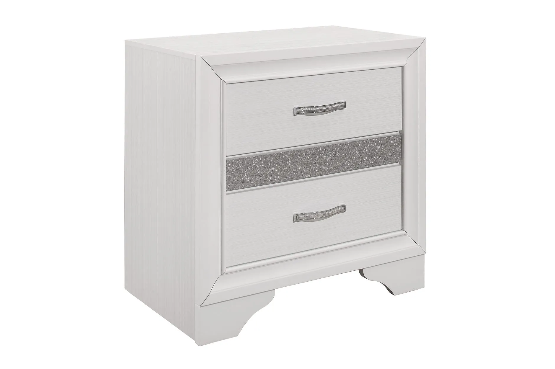 White Luster Bedroom Collection