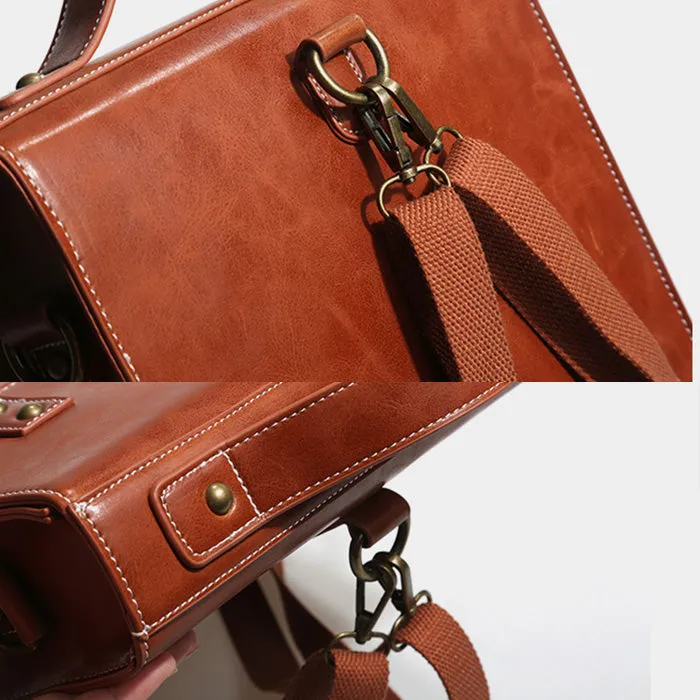 Womens Leather Backpack Purse Crossbody Laptop Messenger Bag Book Bags for Women