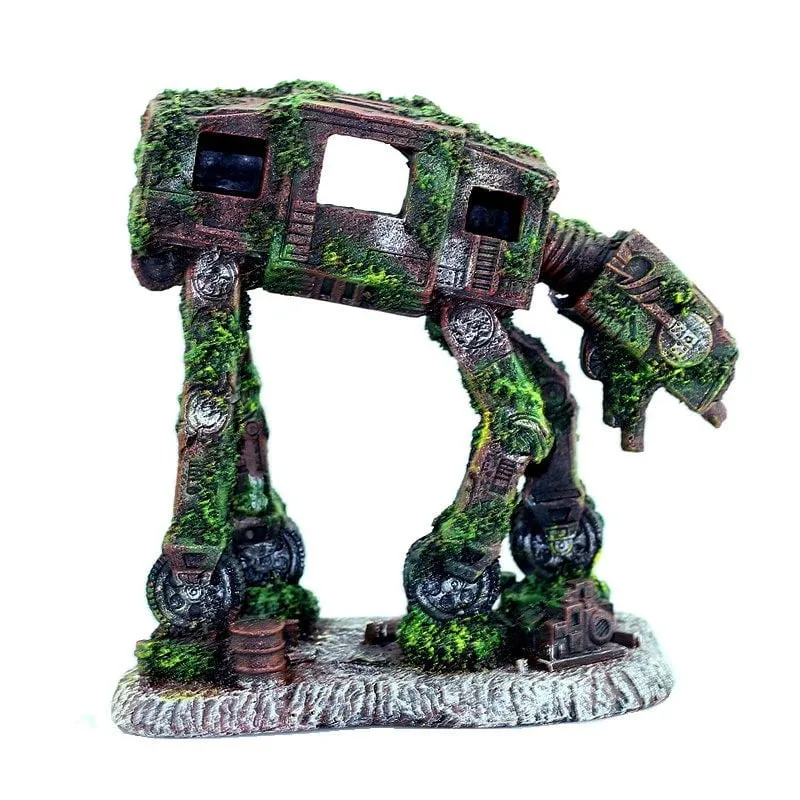 WR19881L Robot Aquarium Decoration 22x13x23cm