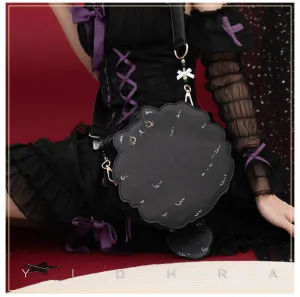 Yidhra~Printed Kawaii Cat Leather Shoulder Bag