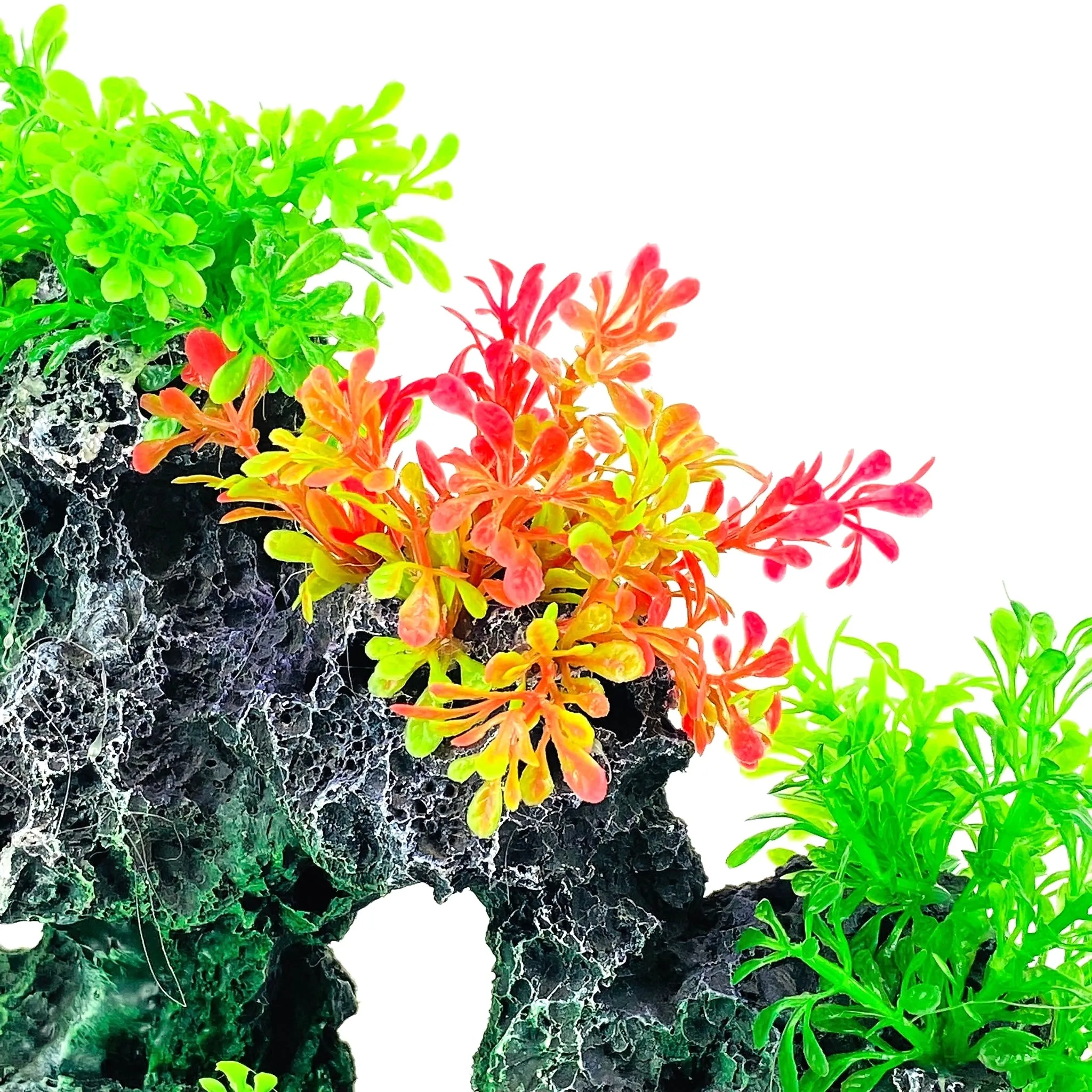 Zhen De Decoration - Rock Formation w/ Plants - 186LRG