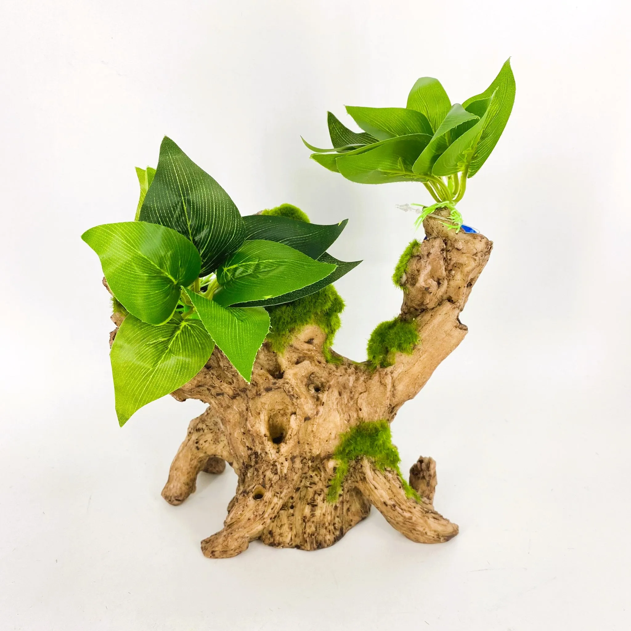Zhen De Decoration - Wood w/ Plants - F3074-6