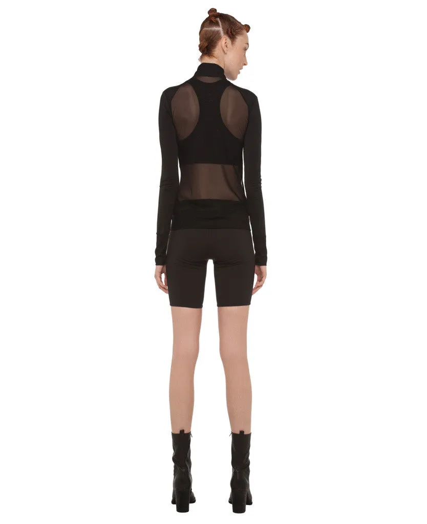 ZIP JACKET WITH MESH BACK